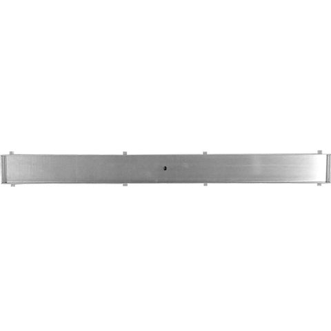 Tegelrooster voor douchegoot | Zilver/Metal | 70 cm