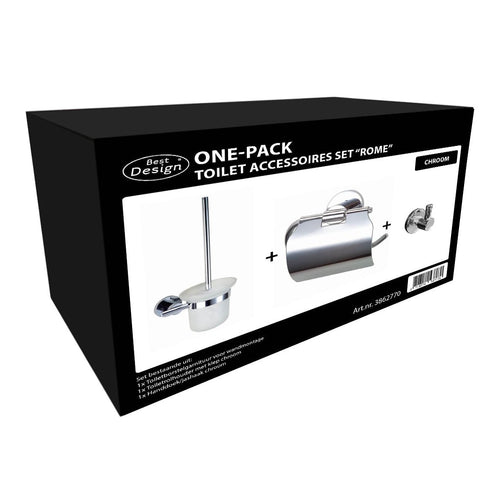 One-Pack toilet accessoires set 